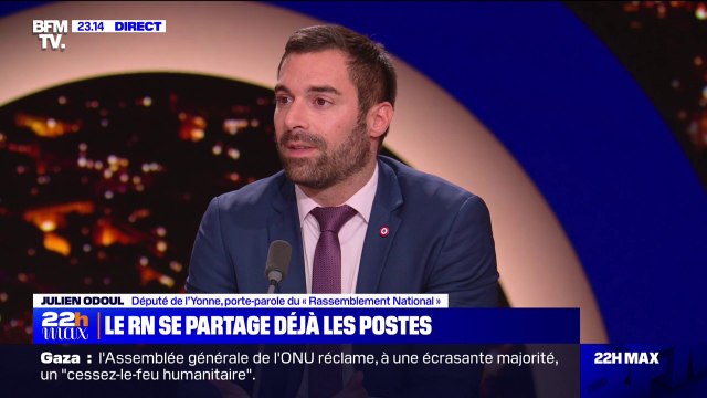 Rejet du projet de loi immigration: Le texte initial du Sénat était une petite loi plus proche de ce que nous souhaitions , affirme Julien Odoul (RN)