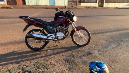 Motociclista fica ferido em batida no Parque São Paulo