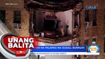 Bahagi ng 6 na palapag na gusali, bumigay; 2 sugatan | UB