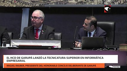 El HCD de Garupá lanzó la Tecnicatura Superior en Informática Empresarial