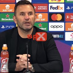 Okan Buruk: "Yeni hedefimiz Avrupa Ligi"