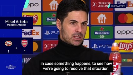 Arteta reveals Rice 'emergency' plan for Arsenal
