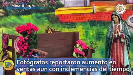 Fotógrafos de Minatitlán reportaron aumento en ventas aun con inclemencias del tiempo