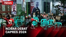 Begini Keseruan Keluarga Ganjar Pranowo Nobar Debat Capres 2024 di Purworejo