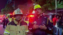 (EN VIDEO) Incendio en El Hueco en el centro de Medellín