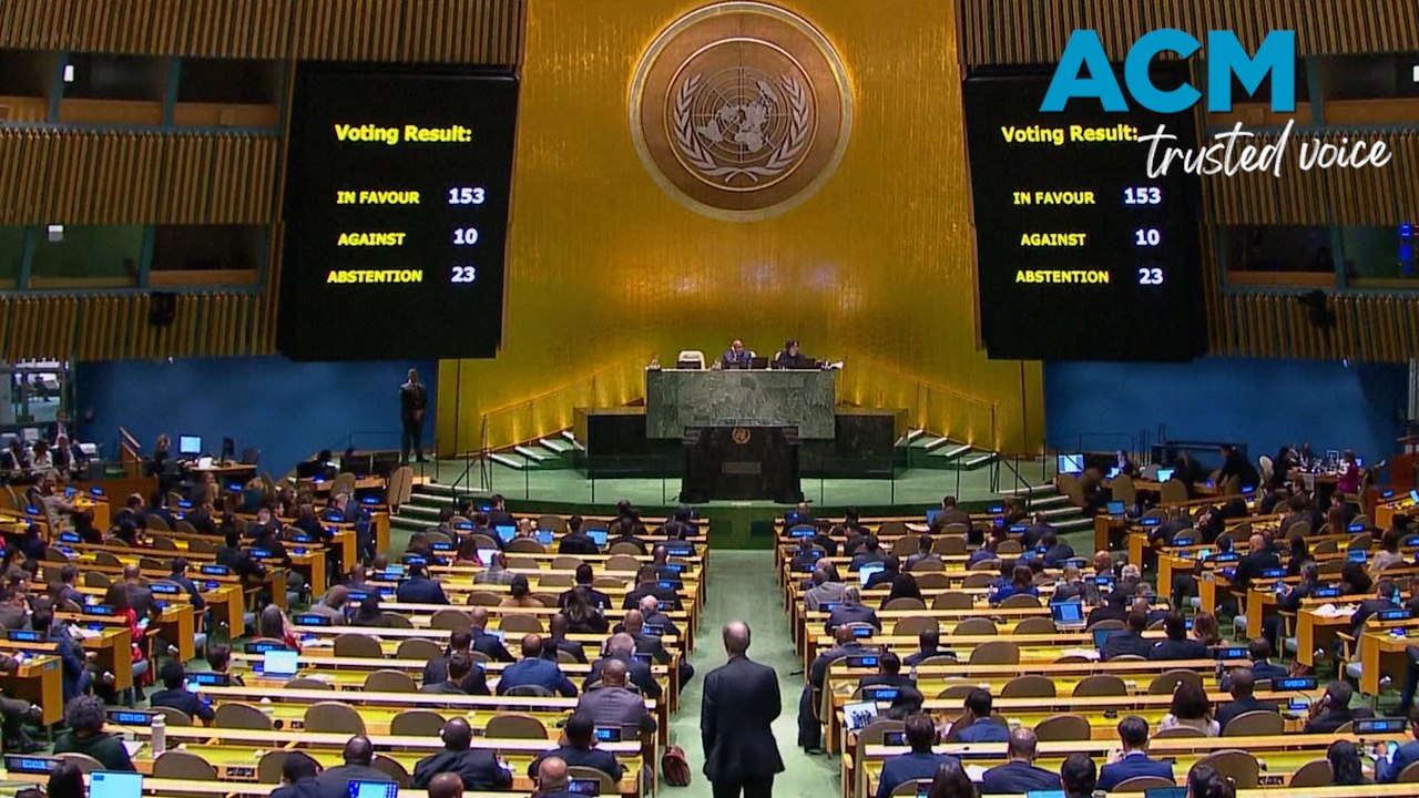 UN General Assembly votes for ceasefire in Gaza