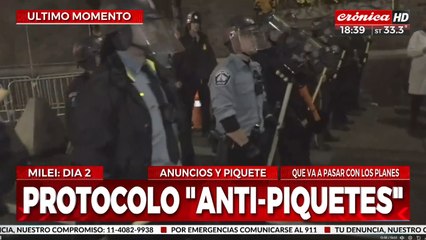 Protestas en la vereda: ¿Hasta cuando se podrá mantener así?