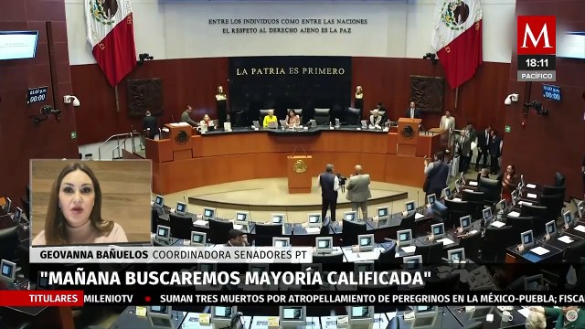 El Senado busca la mayoría calificada para elegir a la nueva ministra de la Suprema Corte de Justicia de la Nación