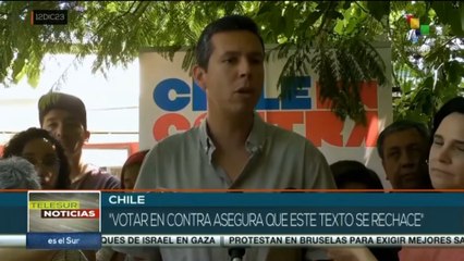 Chile a pocos días de campaña para plebiscito del nuevo texto constitucional