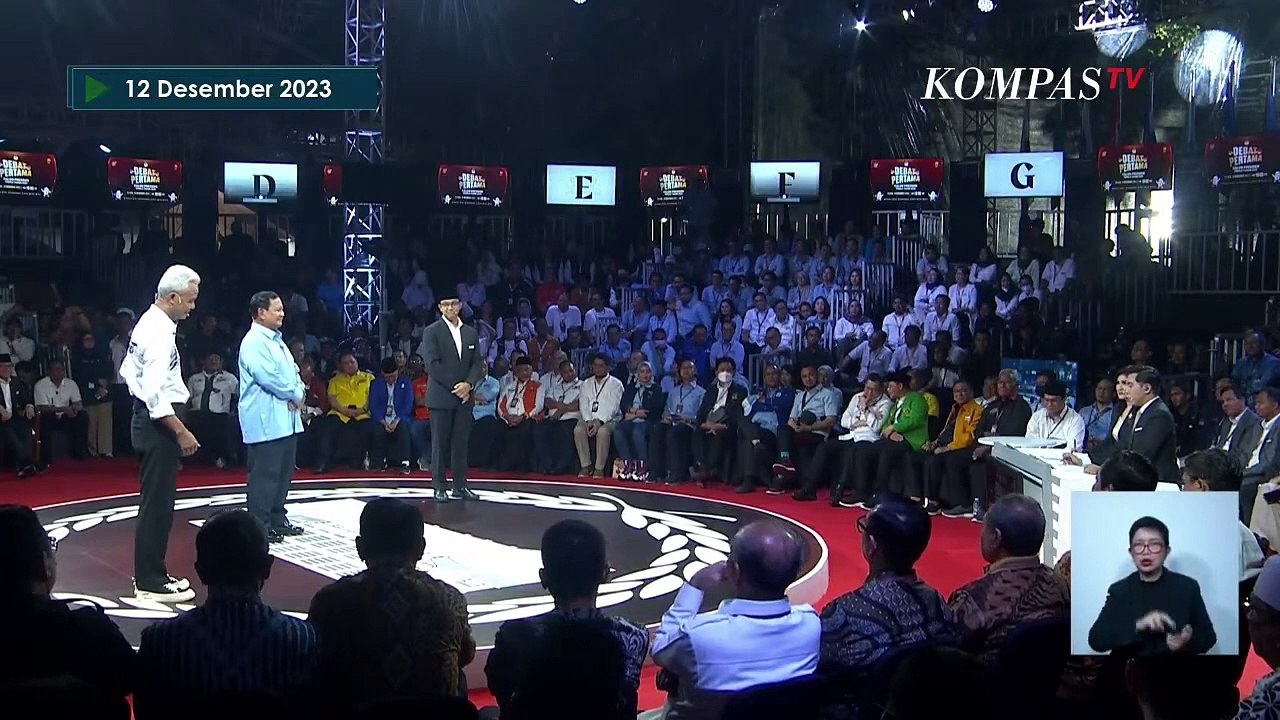 Ditanya Ganjar Soal Pelanggaran HAM Berat, Begini Jawaban Prabowo - Debat Perdana Capres 2024