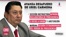Avanza el desafuero del fiscal de Morelos, Uriel Carmona