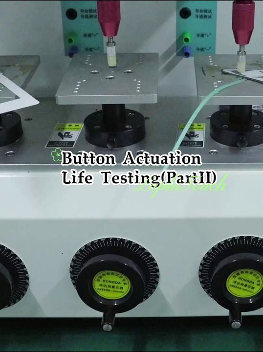 Button Actuation Life Testing（PartII） - video Dailymotion