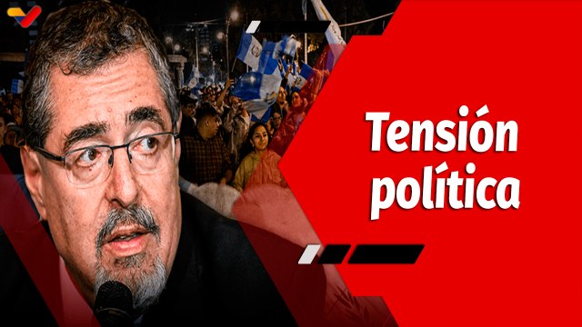 El Mundo en Contexto | Presidente electo de Guatemala Bernardo Arévalo condena golpe de Estado