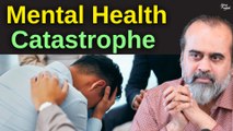 Mental health catastrophe is leading to disaster outside||Acharya Prashant, Intr.Psych. Summit(2023)