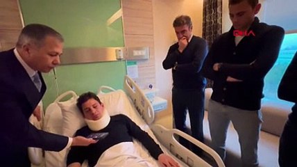 Yumruklu saldırıya uğrayan Hakem Halil Umut Meler, Cumhurbaşkanı Erdoğan ile telefonda görüştü