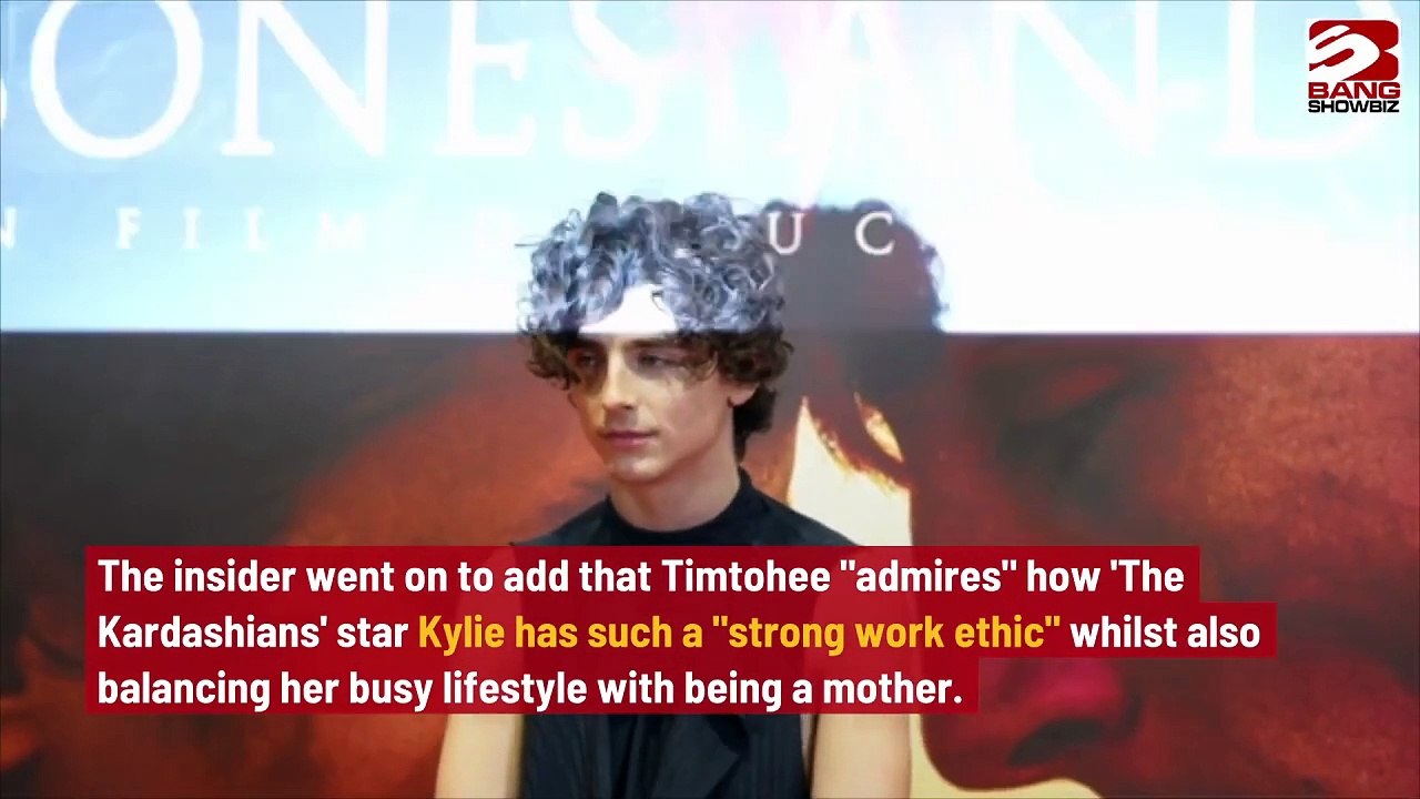 Kylie Jenner expresses Pride in Timothée Chalamet's Career.
