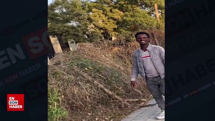 Türk fenomen Etiyopya'da tacize uğradı: O anlar böyle görüntülendi