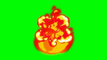 كروما نار _Fire Green Screen_ كروما نار مشتعلة للمونتاج _رسوم متحركة_ نار متحركة مشتعلة _ fire_(720P_HD)