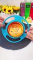 Gyro Bowl for Baby and Kids Feeding Bowl Universal 360 Rotate Magic Funny Toys Baby Gyro Feeding Toy Bowl Dishes Kids Boy Girl Spill Proof Bowl