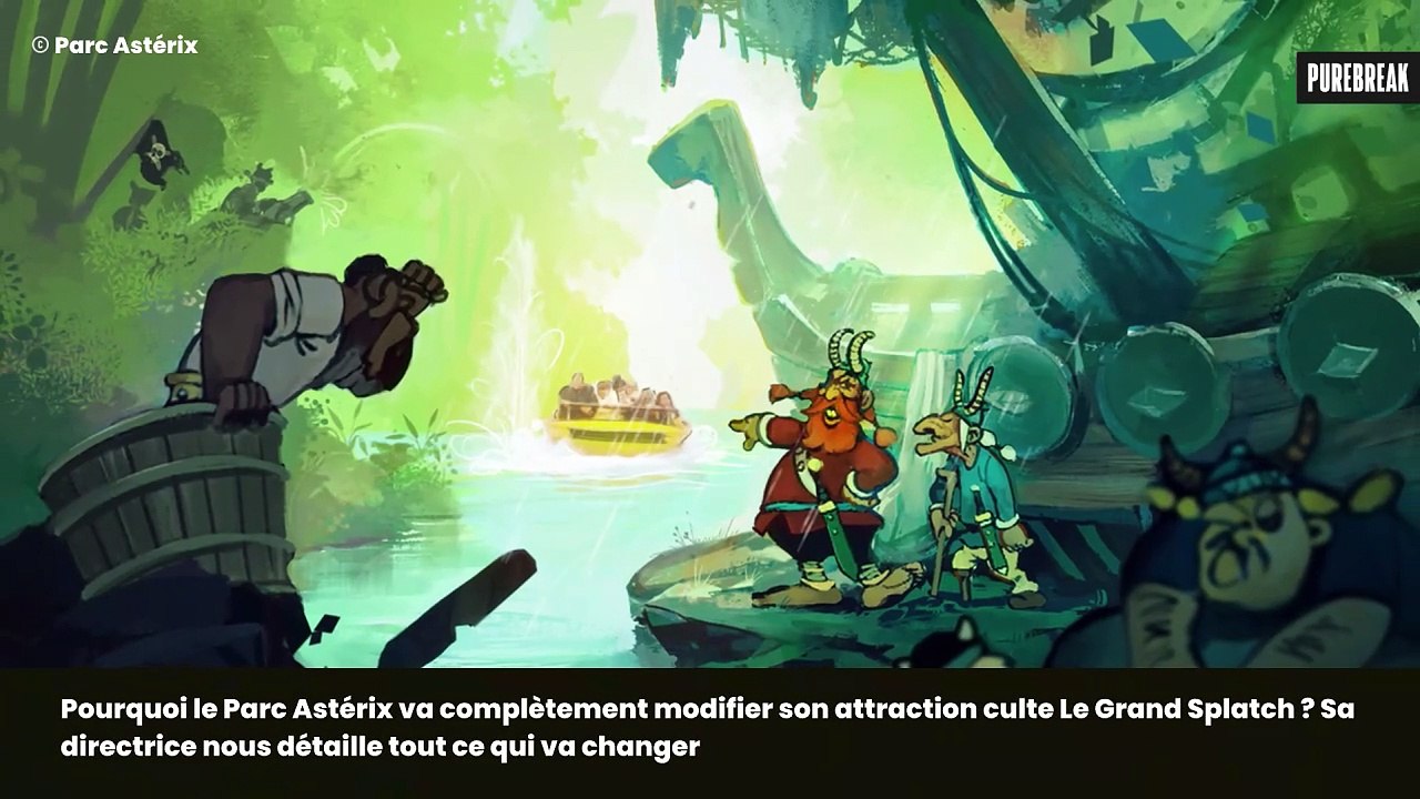 Pourquoi le Parc Astérix va complètement transformer son attraction culte Le Grand Splatch ? Sa directrice nous détaille tout ce qui va changer
