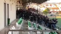 Bursa'da amatör maçta ortalık karıştı