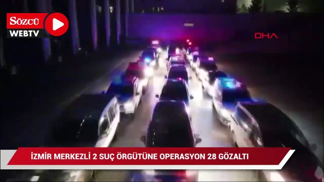 İki ayrı suç örgütüne operasyon: 28 gözaltı