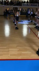 Retour image et son Azuera Club Basket victoire contre le Cannet