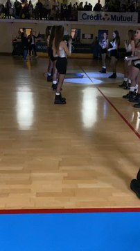 Retour image et son Azuera Club Basket victoire contre le Cannet