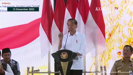 [FULL] Sambutan Presiden Jokowi Hadiri Acara Penyuluhan Pertanian di Jateng, Soroti Krisis Pangan