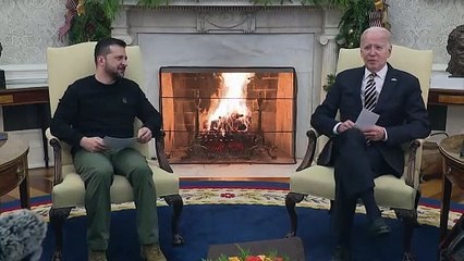 Biden: Unterstützung der Ukraine "so lange wir können"