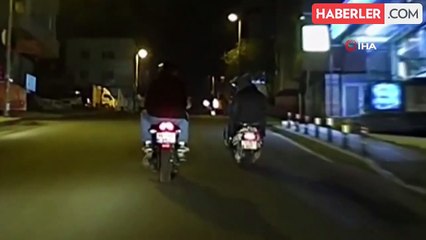 Ataşehir'de Tehlikeli Motosiklet Sürüşü