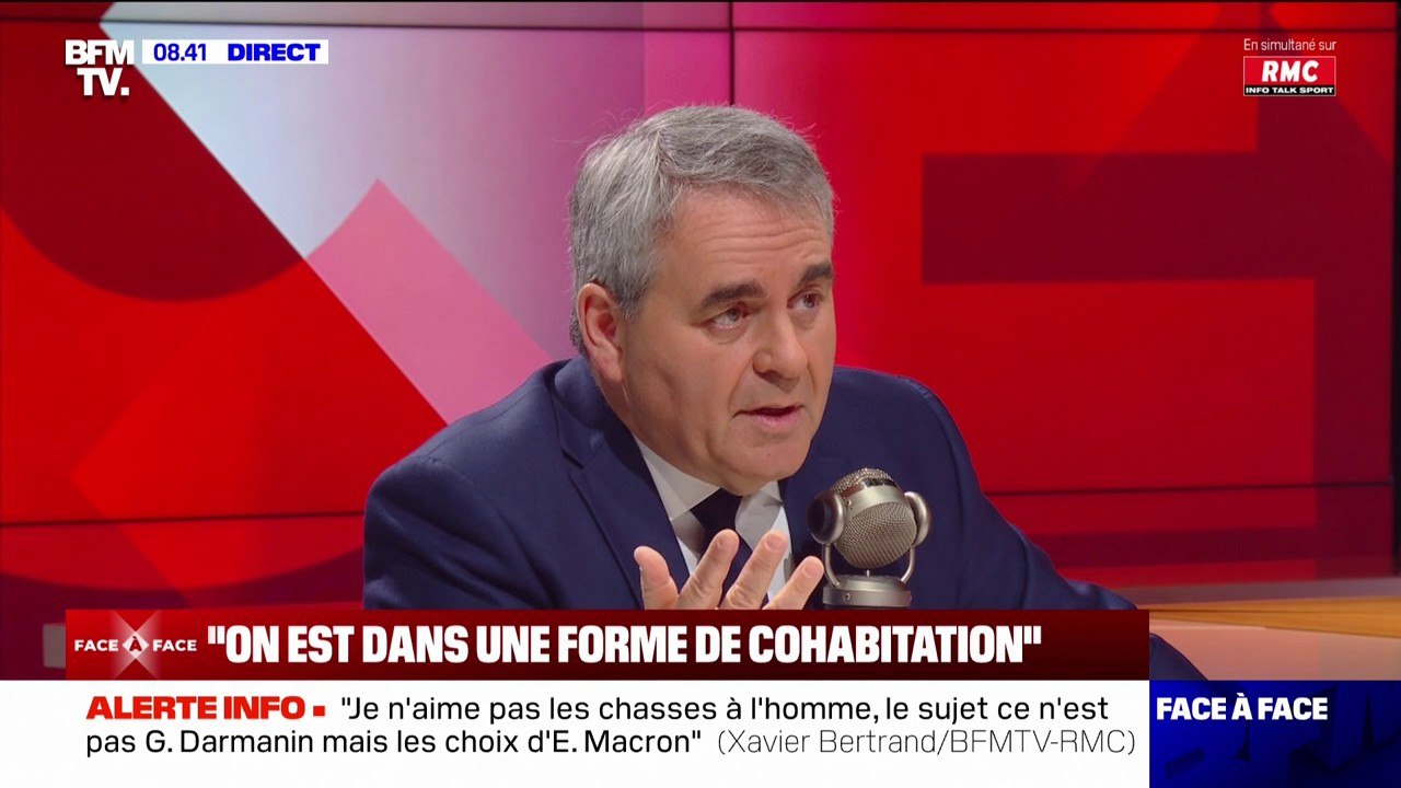 Xavier Bertrand estime qu'Emmanuel Macron "doit rendre des comptes aux Français"