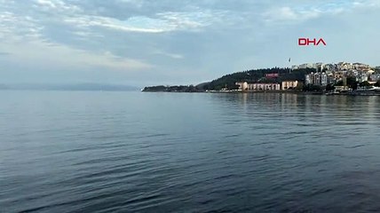 Çanakkale'de boğaz trafiğine 'sis' engeli