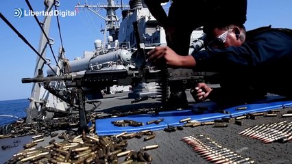 Atacado un destructor de Estados Unidos en el mar rojo