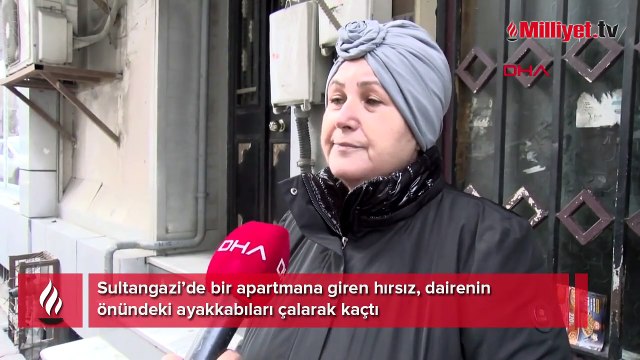 Sultangazi’de şoke eden olay! Elinde döner bıçağı ile hırsızlık yaptı