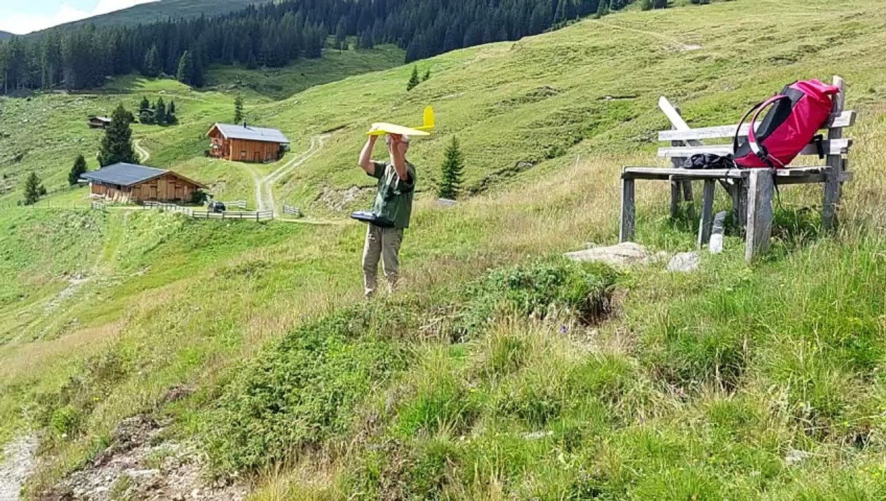 Wood wipe midi auf der Bachalm