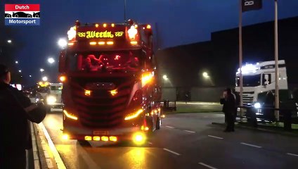 Tuned Trucks leaving Mega Trucks Festival 2023 _(720P_60FPS)