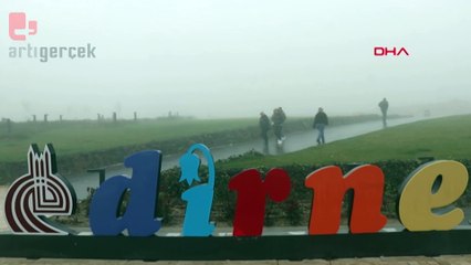 Edirne'de sis etkili oluyor