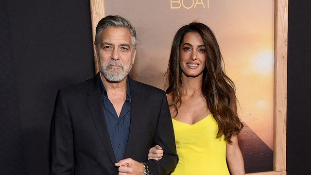 Amal, la femme de George Clooney, lui vole souvent la vedette sur les tapis rouges selon ses dires.