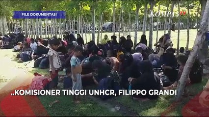 Menlu Retno Bertemu Empat Mata dengan UNHCR Bicara Soal Pengungsi Rohingya Masuk Indonesia