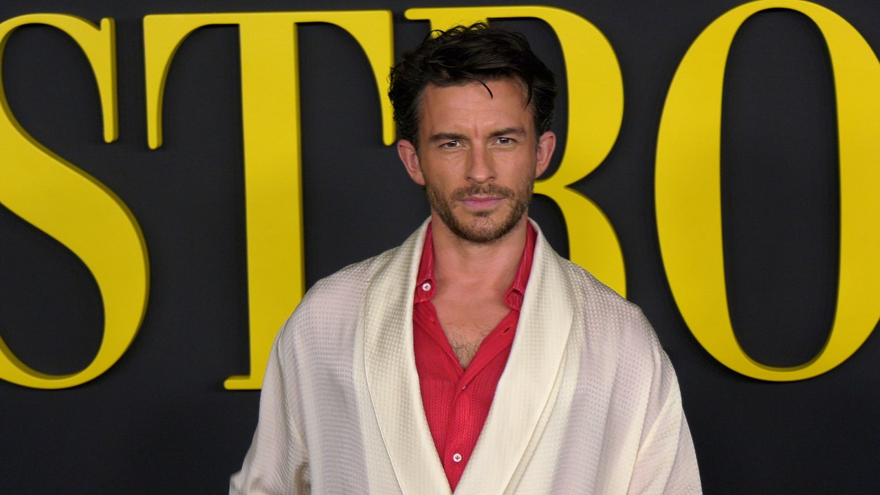 Jonathan Bailey attends Netflix's "Maestro" Los Angeles special screening black carpet