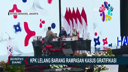 Скачать видео: Puncak Hari Antikorupsi Sedunia Dimeriahkan dengan KPK Lelang Barang Rampasan Kasus Gratifikasi!