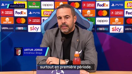 Artur Jorge : "Nous laissons une bonne image de Braga"