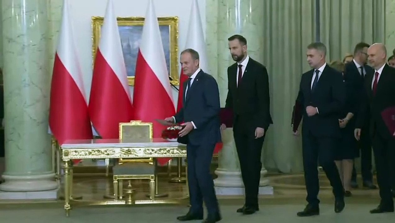 Polen: Donald Tusk als Ministerpräsident vereidigt