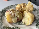 Patatas rellenas de jamón ibérico y queso (receta de Rafuel)