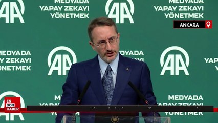 Fahrettin Altun'dan medyada yapay zeka vurgusu: Cesur olmalıyız