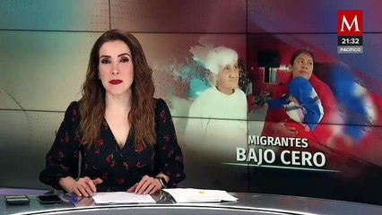 Download Video: Migrantes en Sonora enfrentan bajas temperaturas mientras esperan asilo