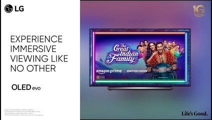 The Great Indian Family On Prime | Streaming Exclusively | LG OLED