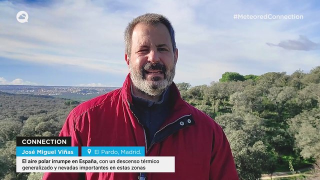 El aire polar irrumpe en España, con un descenso térmico generalizado y nevadas importantes en estas zonas tras los récords de calor de ayer