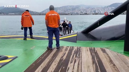 Zonguldak'ta 'Kafkametler'in kayıp mürettebatını arama çalışmaları sürüyor